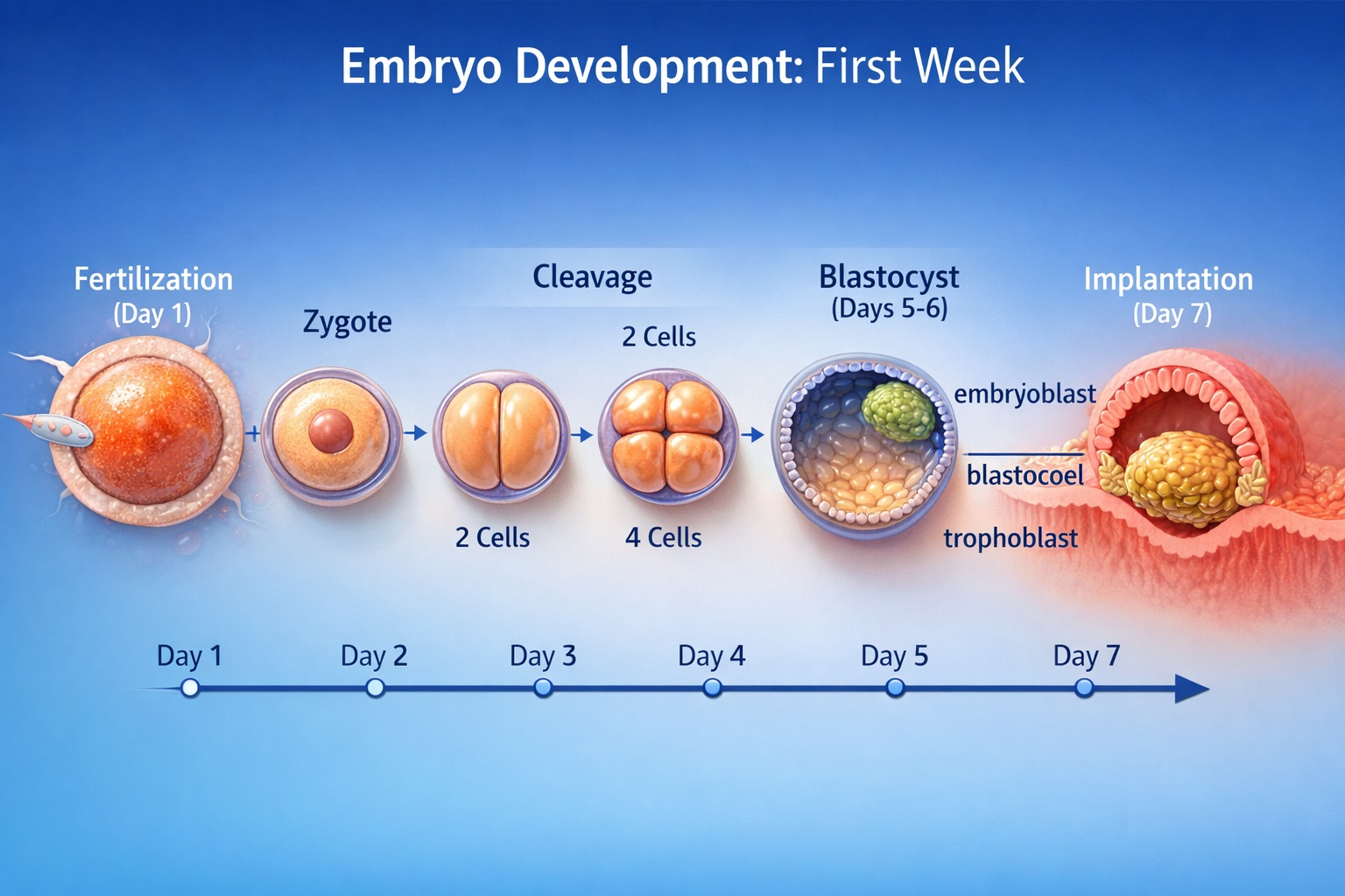 Plamienie implantacyjne – kiedy występuje, jak wygląda i ile trwa?