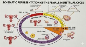 Cykl miesiączkowy – fazy, dni płodne i obliczanie cyklu