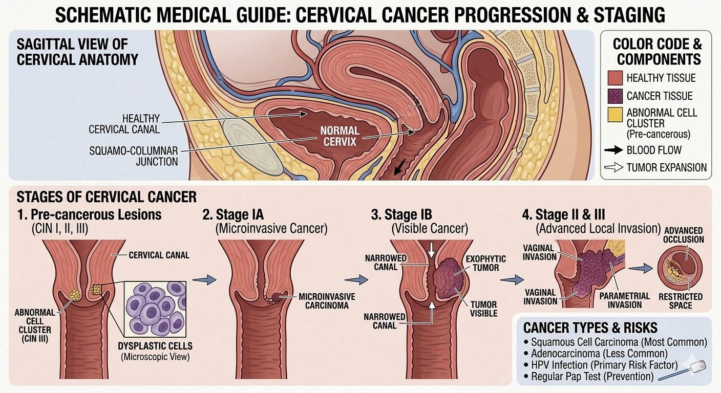 Rak szyjki macicy – objawy, diagnostyka i profilaktyka