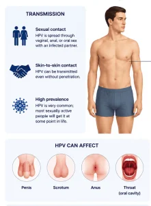 HPV u mężczyzn – objawy, choroby i nowotwory wywołane wirusem
